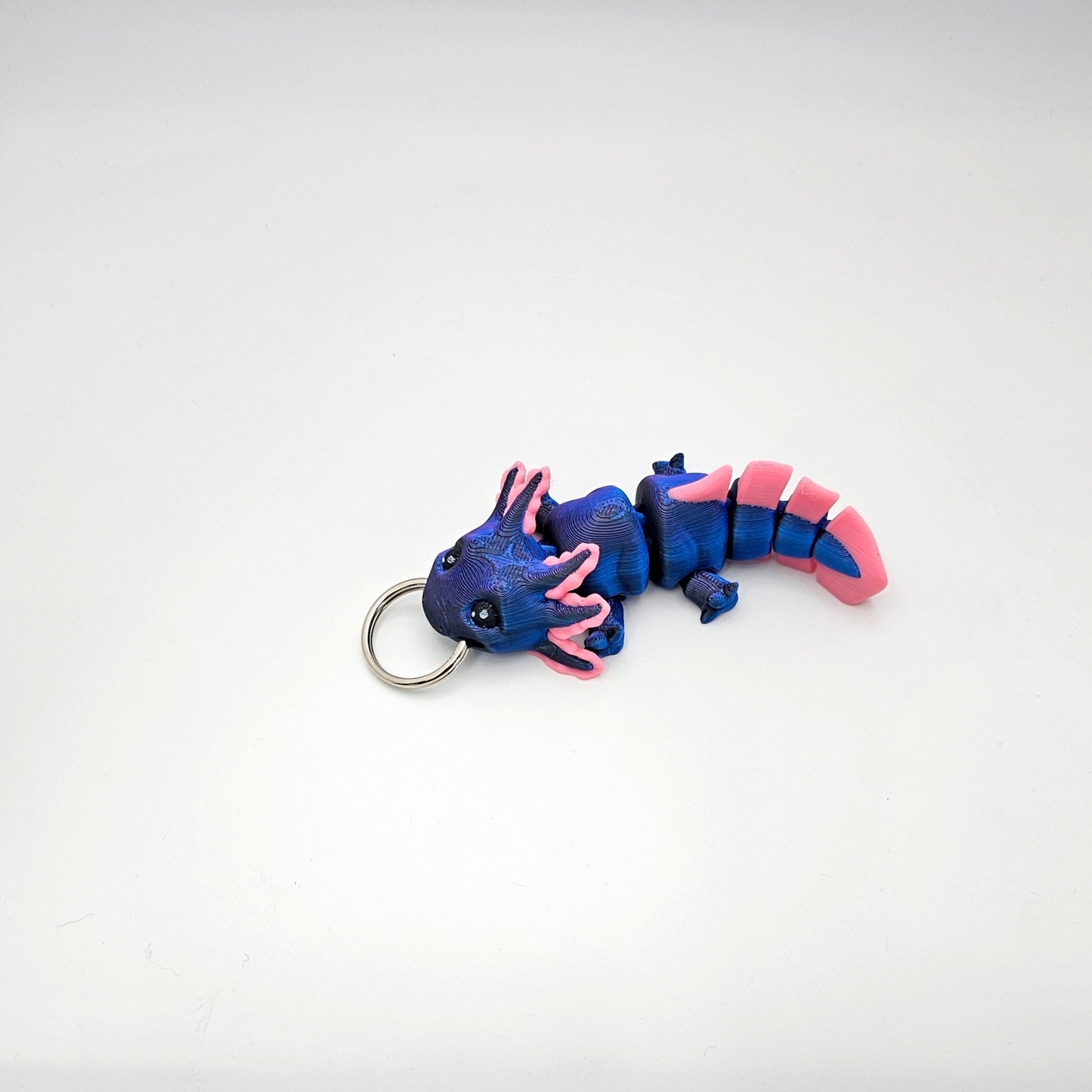 Baby Axolotl W/Keychain