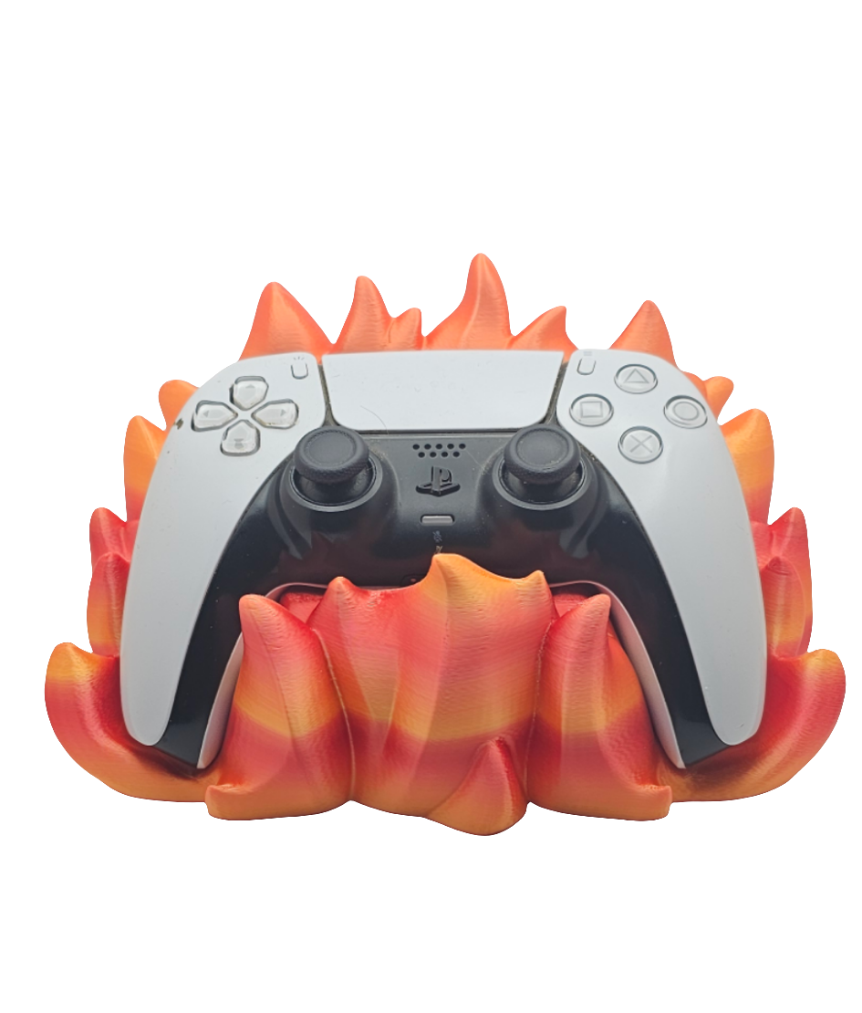 Controller Mount-Flames